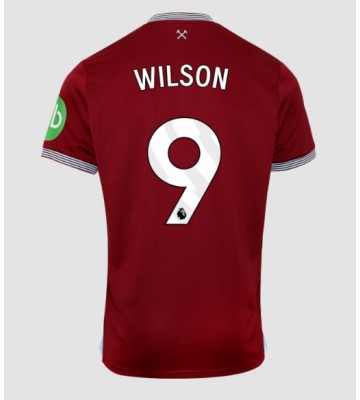 Lacne Muži Futbalové dres West Ham United Callum Wilson #9 2025-26 Krátky Rukáv - Domáci